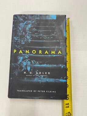Panorama H G Adler Hardcover Novel Peter Filkins Random House Pre Owned